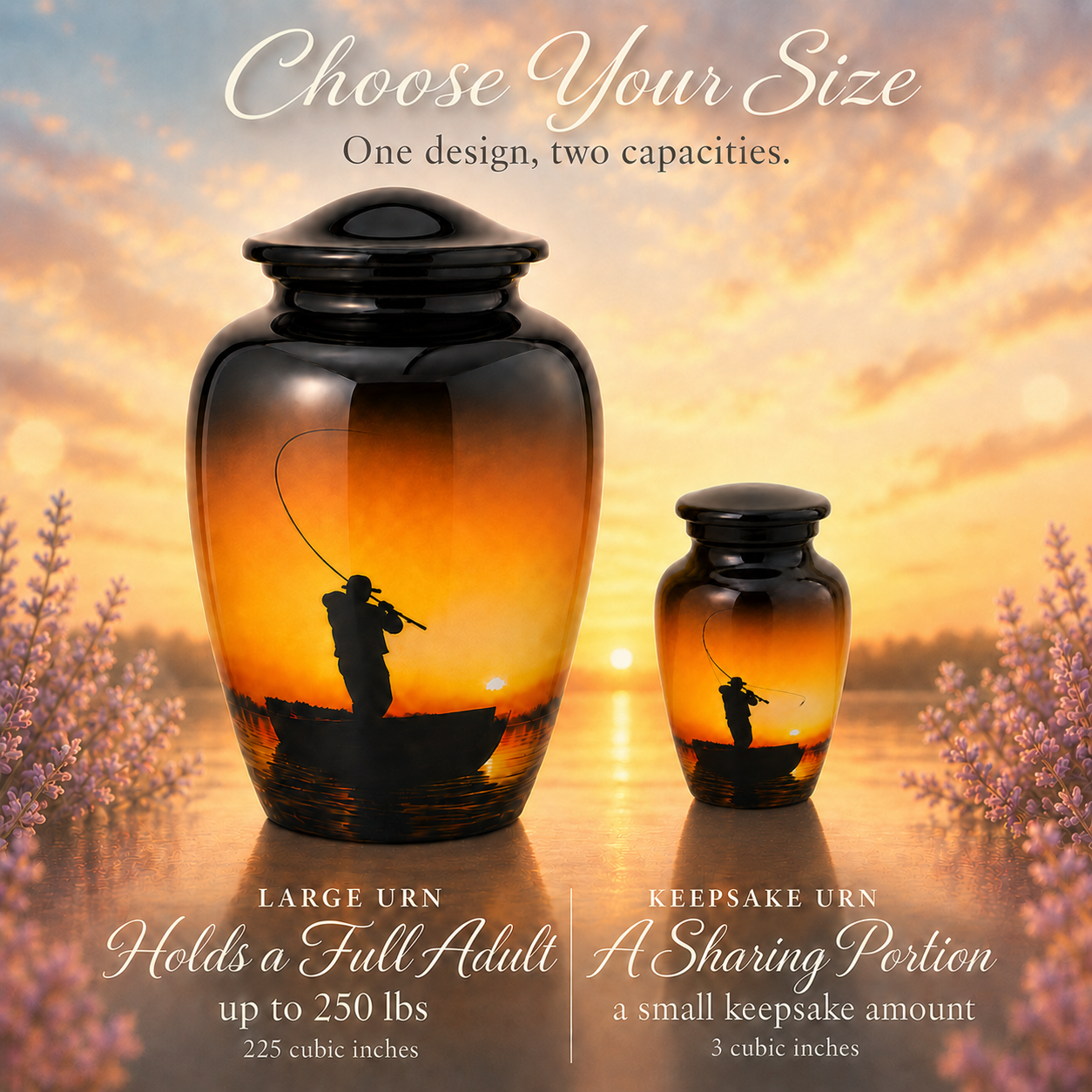 Eternal Angler Cremation Urn