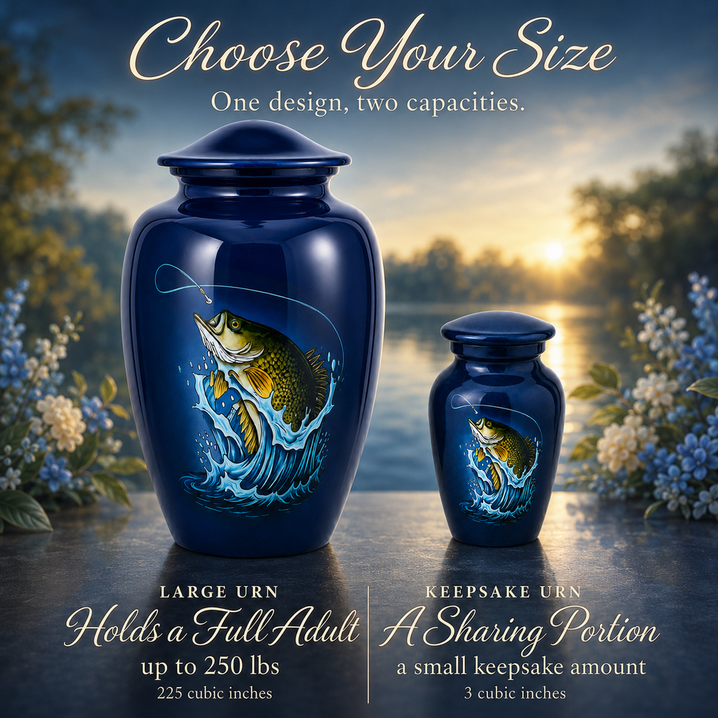 Eternal Angler Cremation Urn