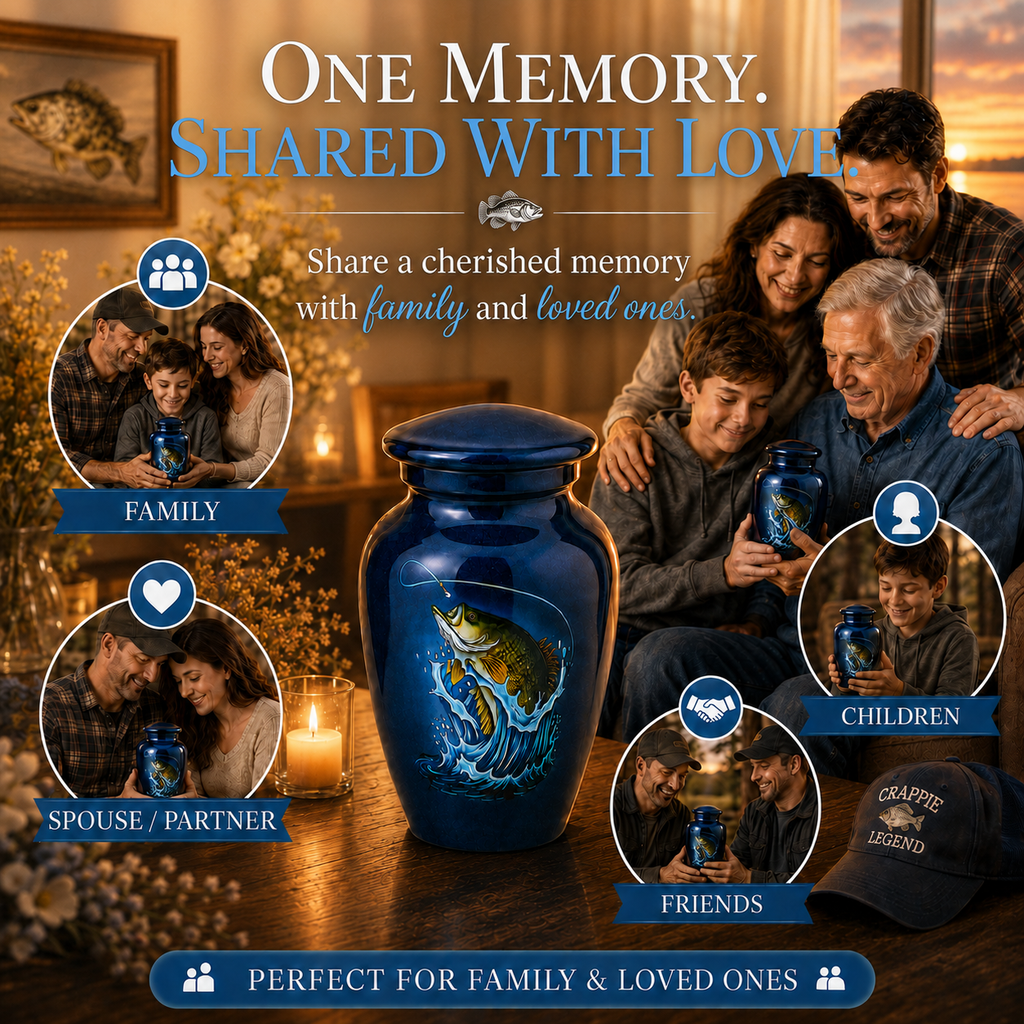 Eternal Angler Cremation Urn