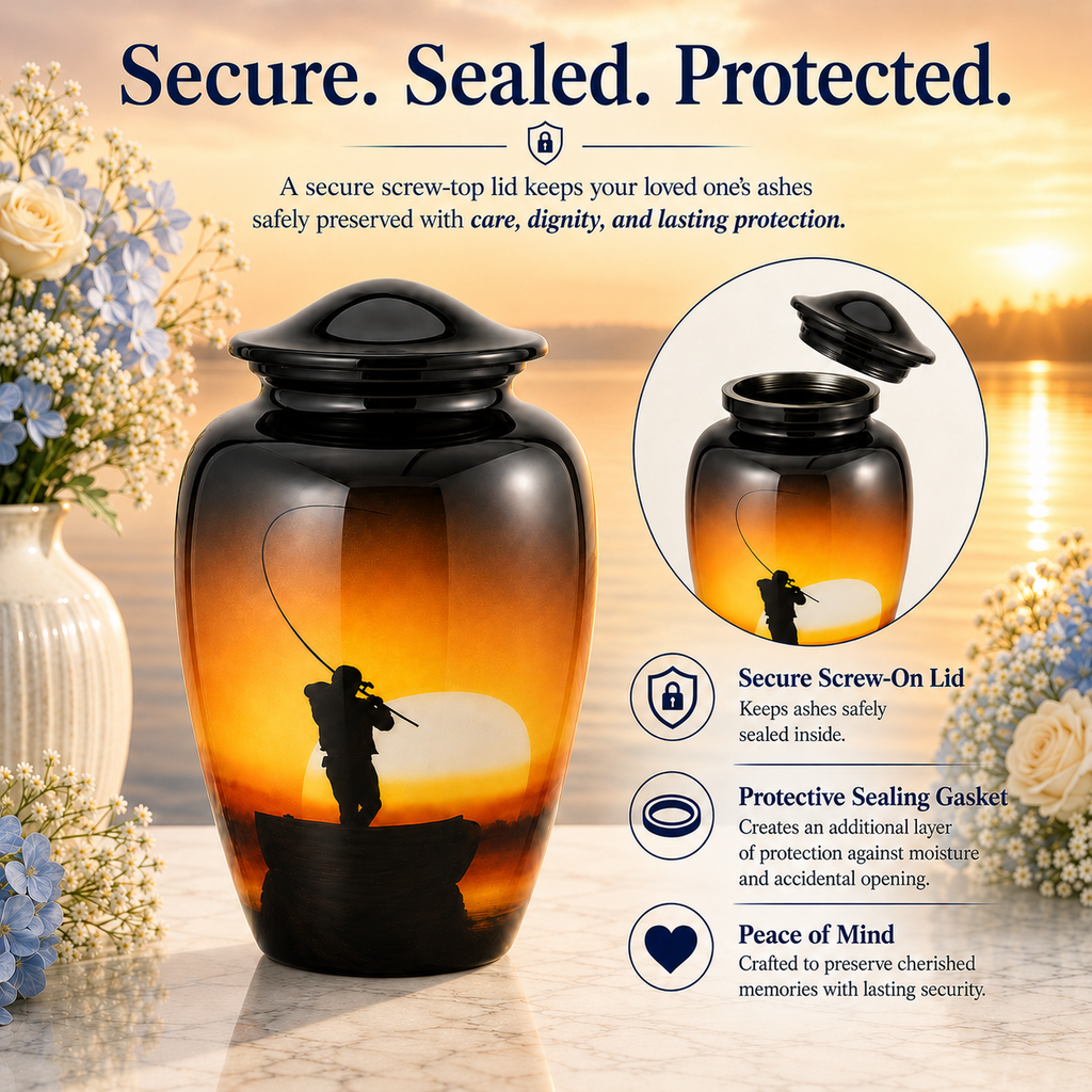 Eternal Angler Cremation Urn