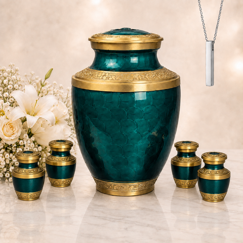 Emerald Legacy Cremation Urn
