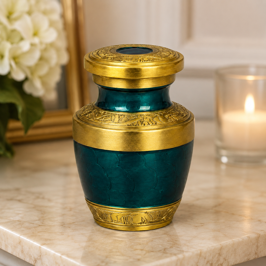 Emerald Legacy Cremation Urn