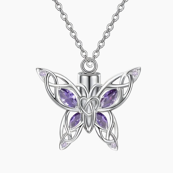 Butterfly Keepsake Necklace