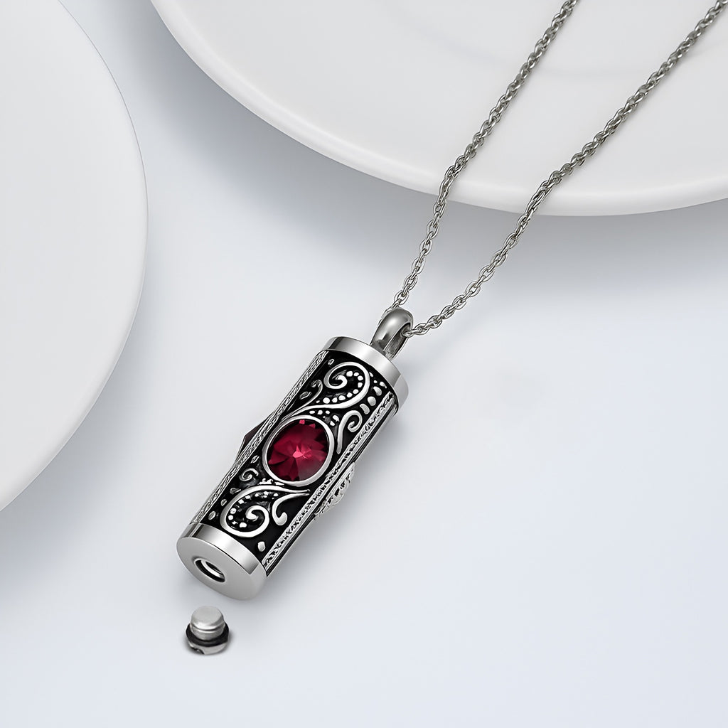 Birthstone Keepsake Necklace