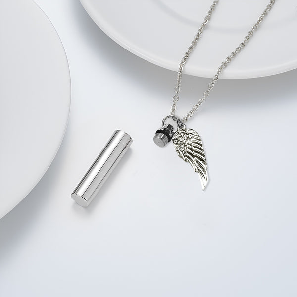 Angel Wing Keepsake Necklace