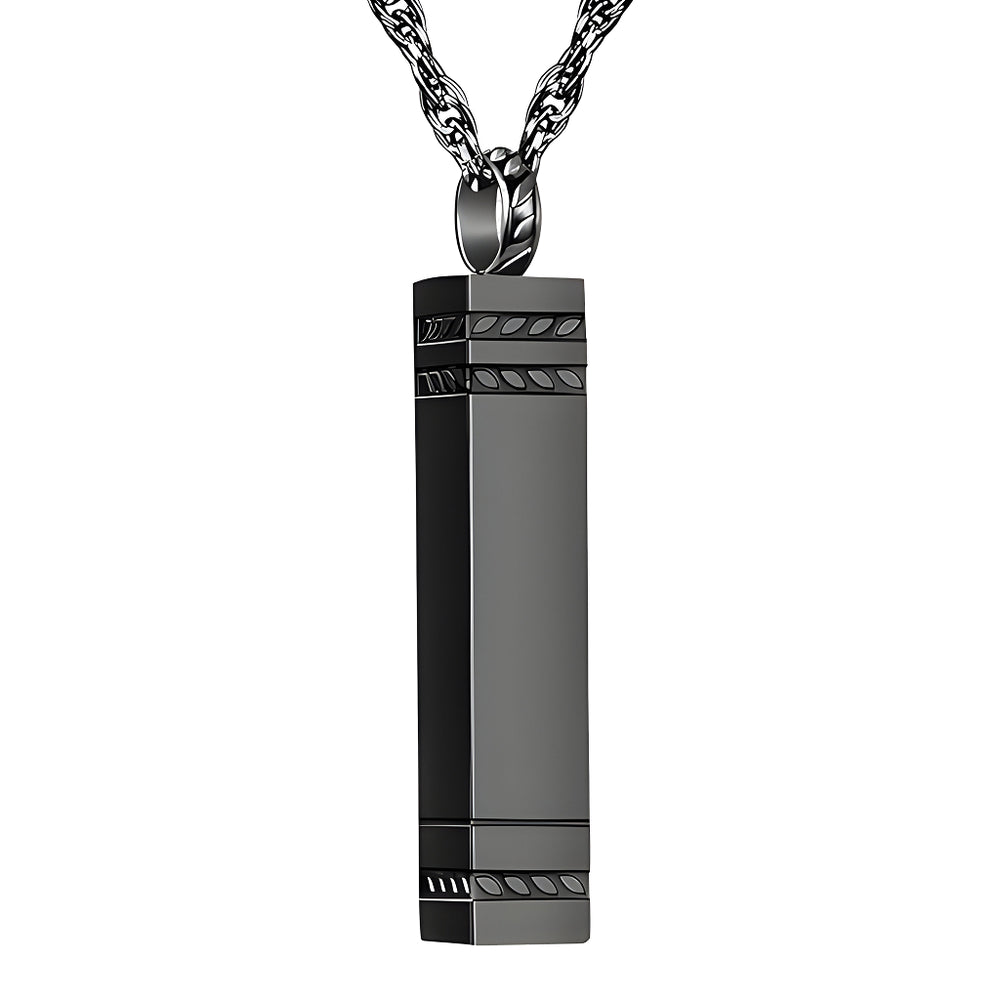 Minimalistic Bar Cremation Necklace