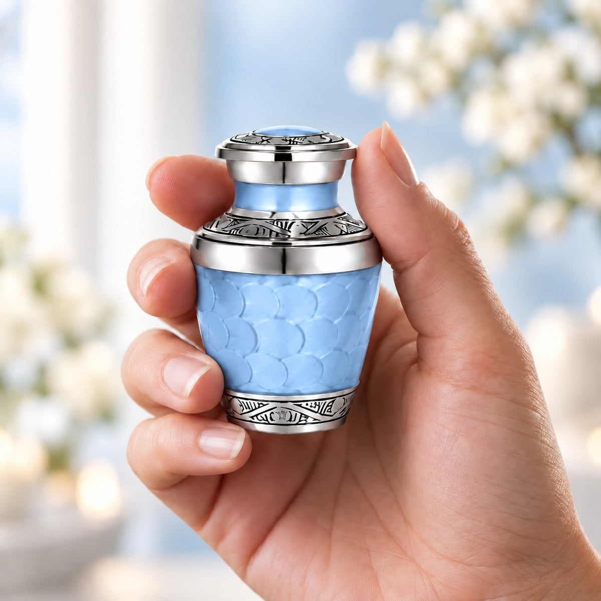 Premium Cordoba Cremation Urn for Adult Ashes