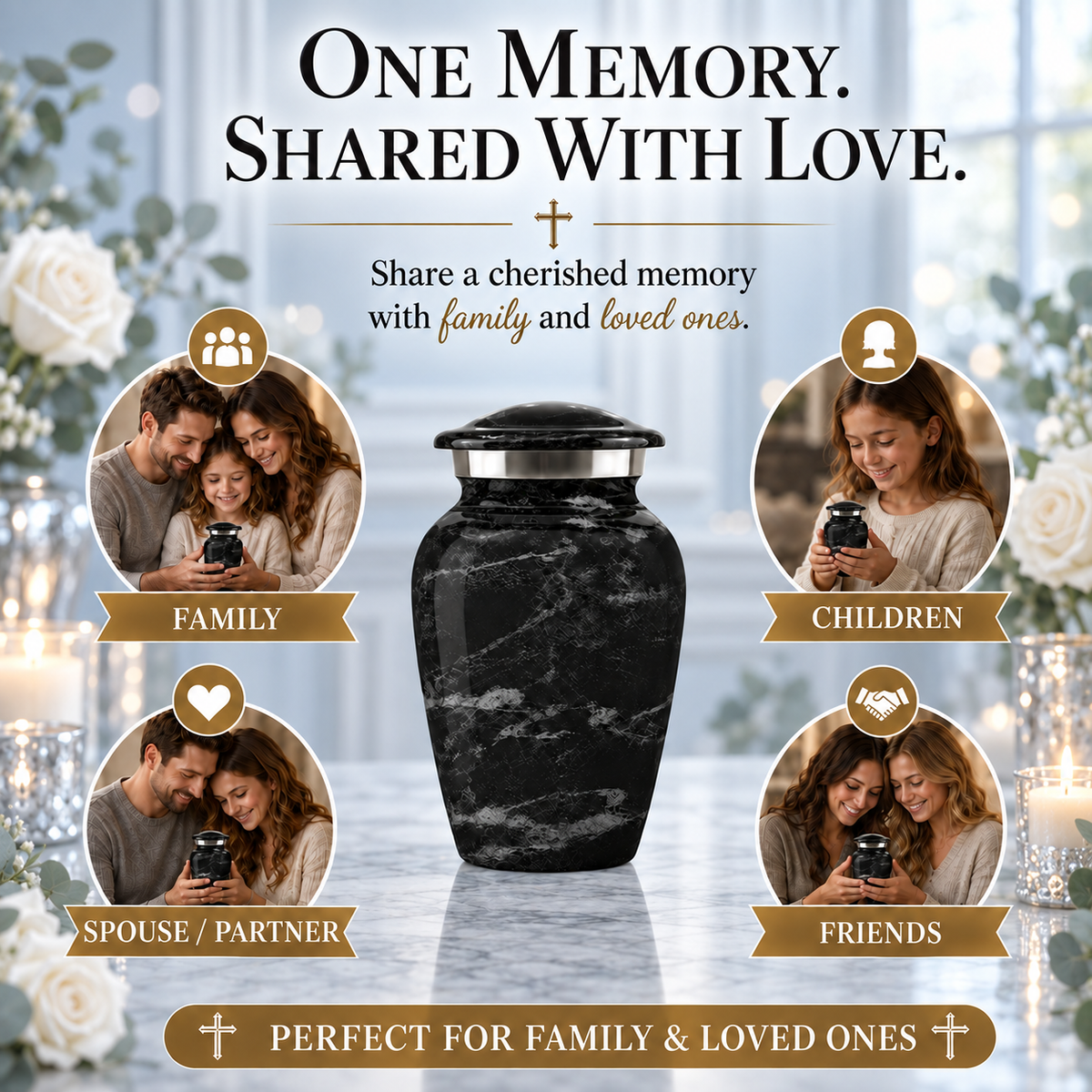 Marble Design Urn