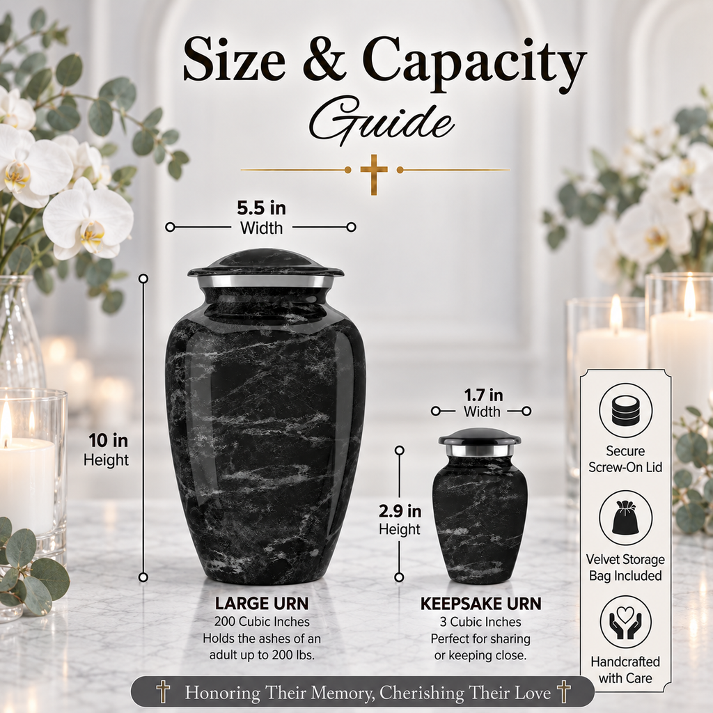 Marble Design Urn