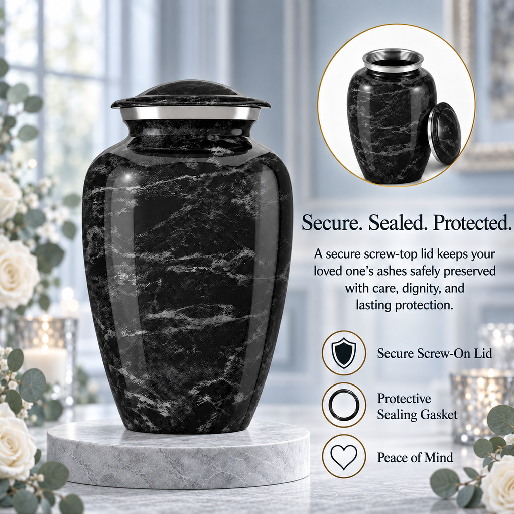 Marble Design Urn