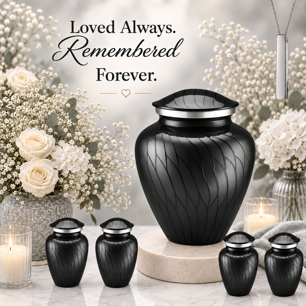 Serenity Curve Pearl Urn