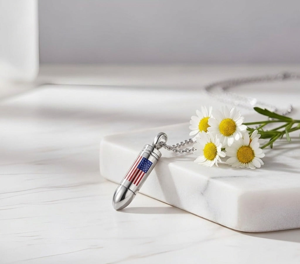 Bullet Keepsake Necklace