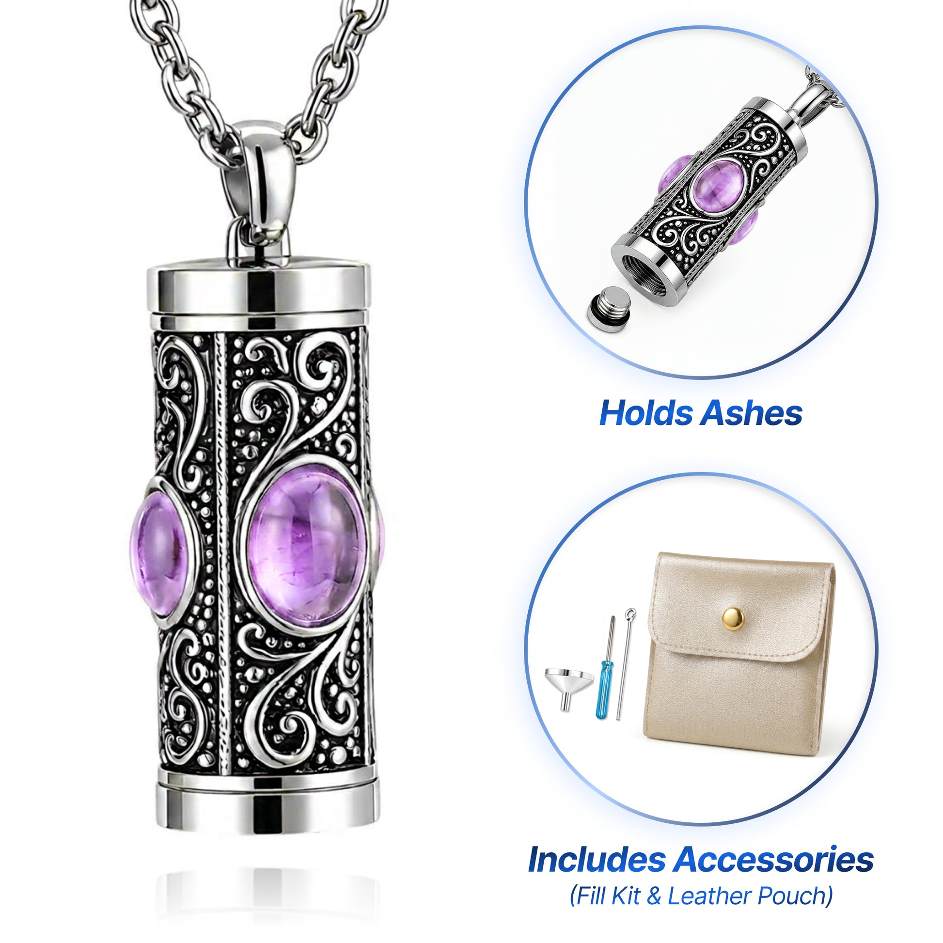 Birthstone Keepsake Necklace