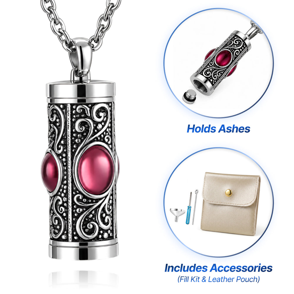 Birthstone Keepsake Necklace