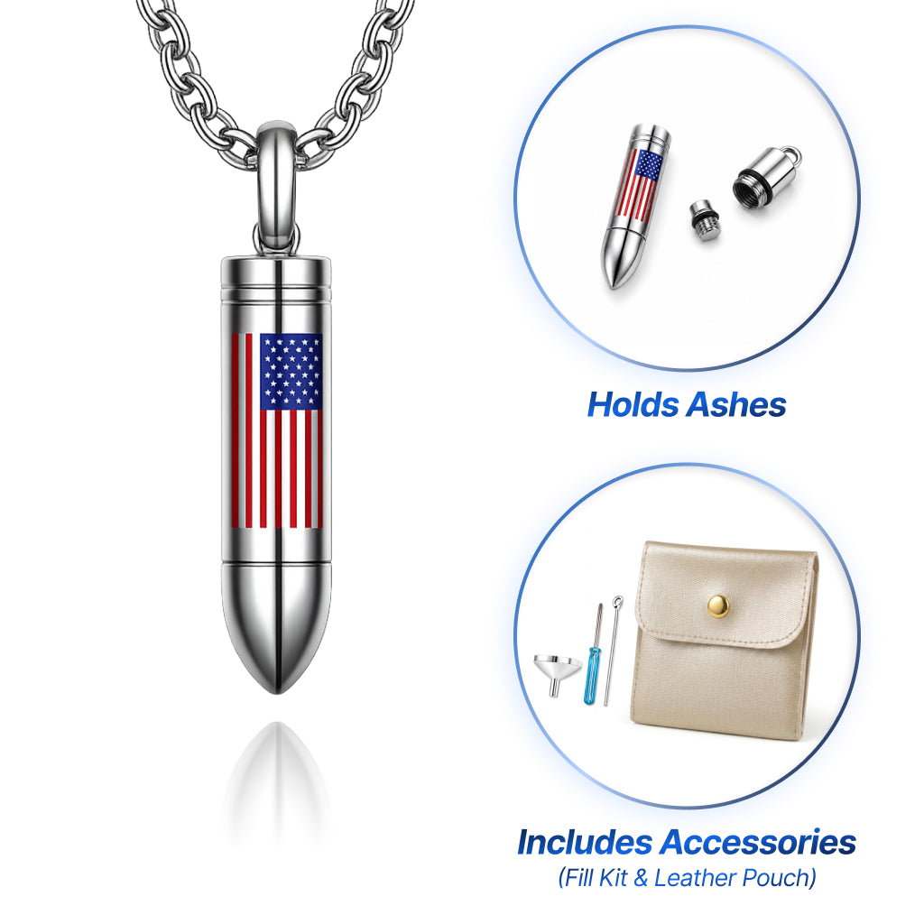 Bullet Keepsake Necklace