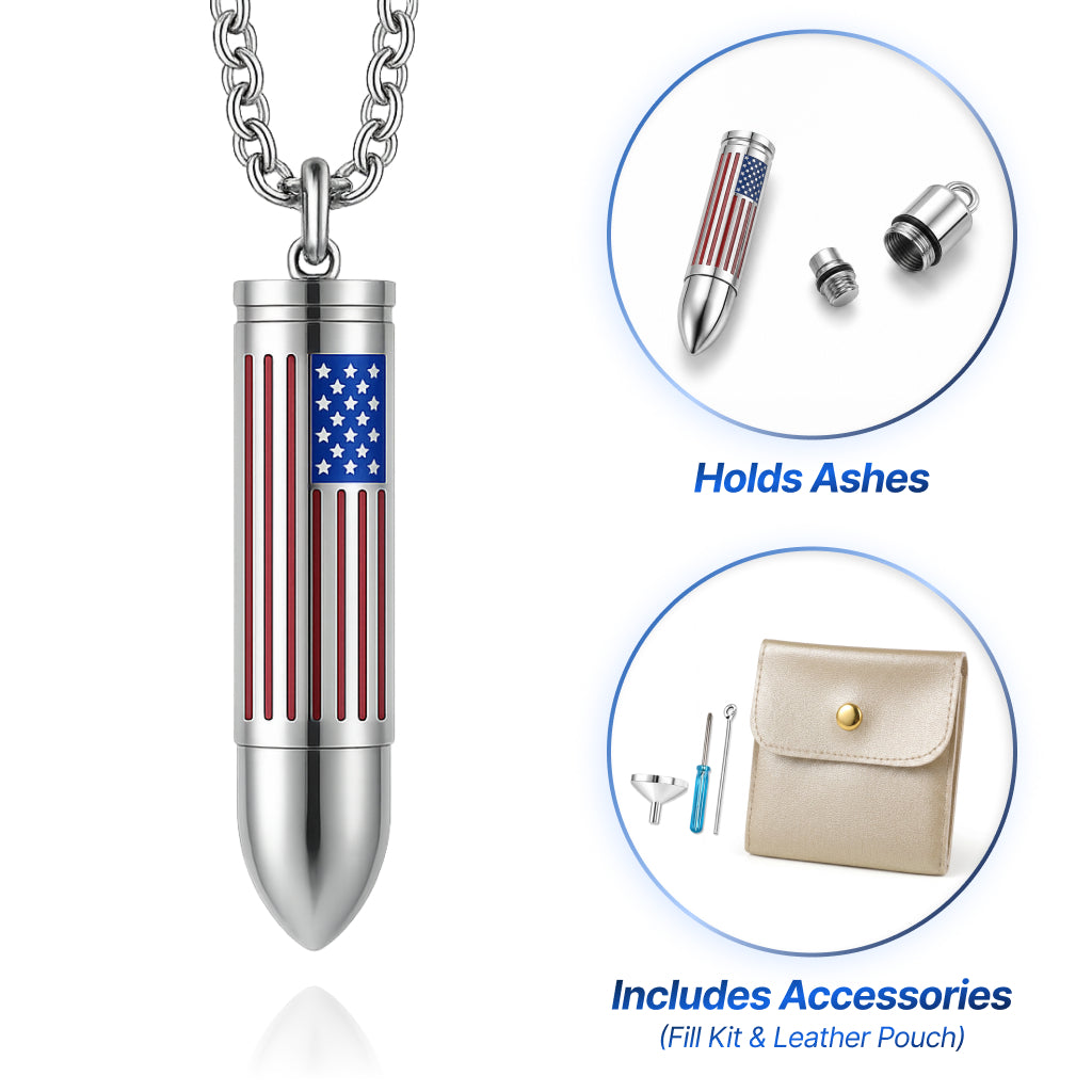 Bullet Keepsake Necklace