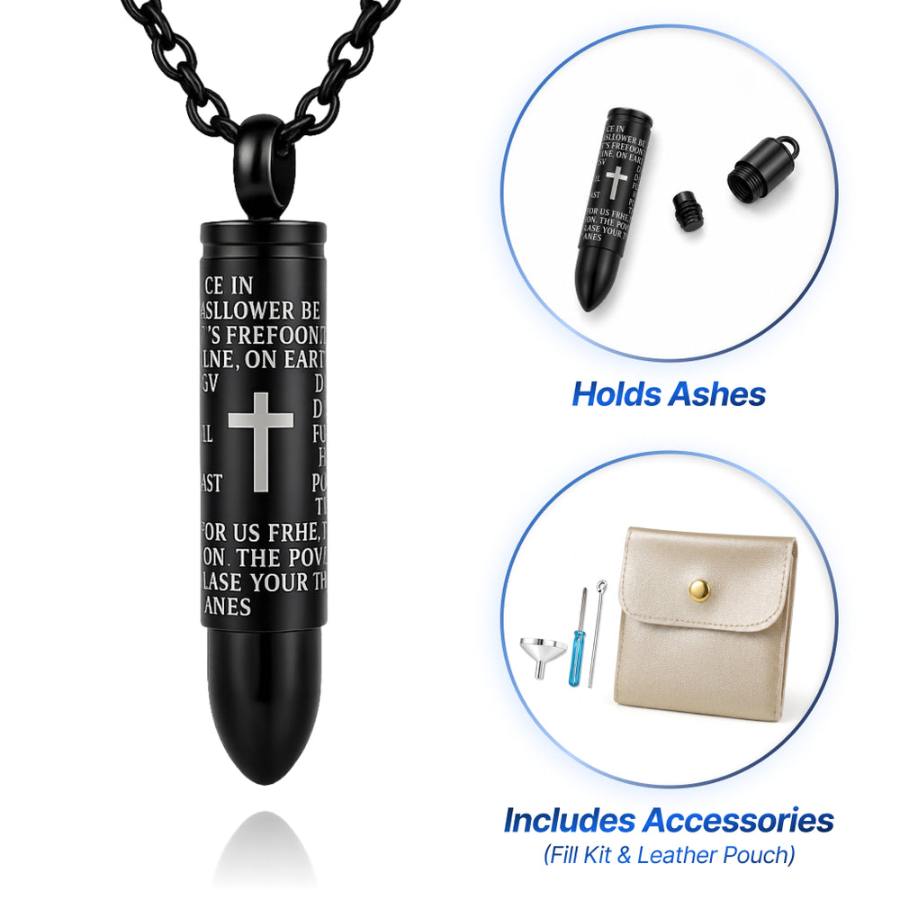 Bullet Keepsake Necklace