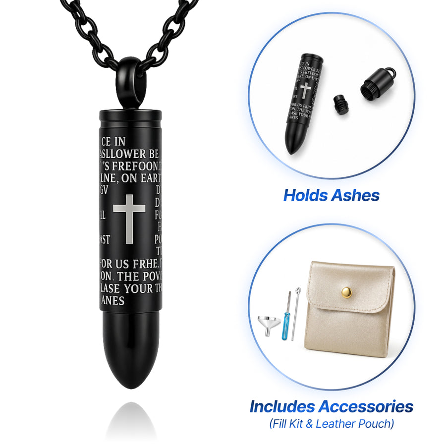 Bullet Keepsake Necklace