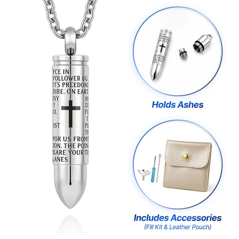 Bullet Keepsake Necklace