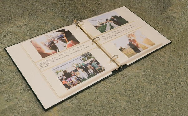 Leather Memorial Photo Album
