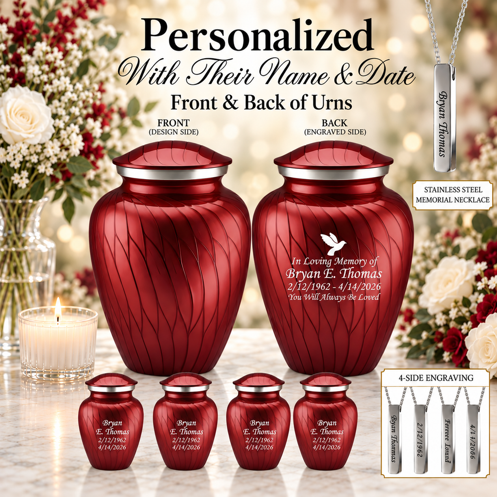 Serenity Curve Pearl Urn