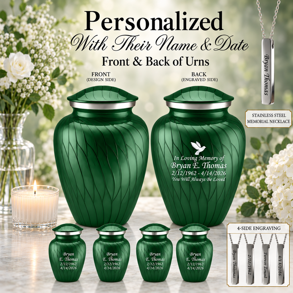 Serenity Curve Pearl Urn