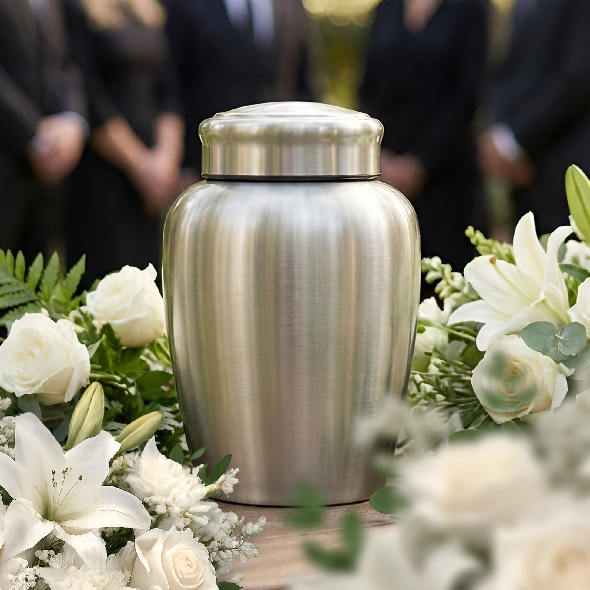 Stainless Steel Cremation Urn Set