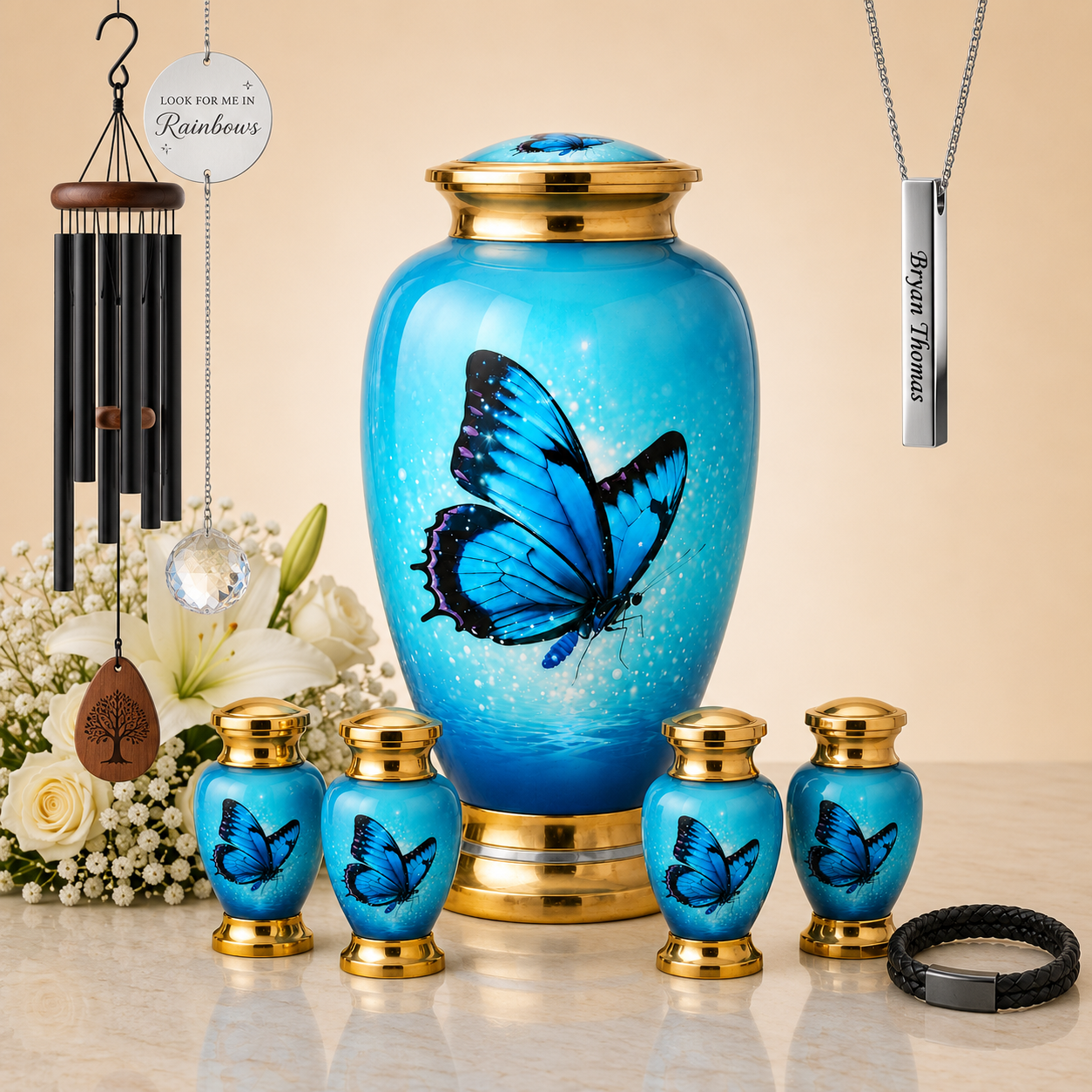 Butterfly Cremation Urn