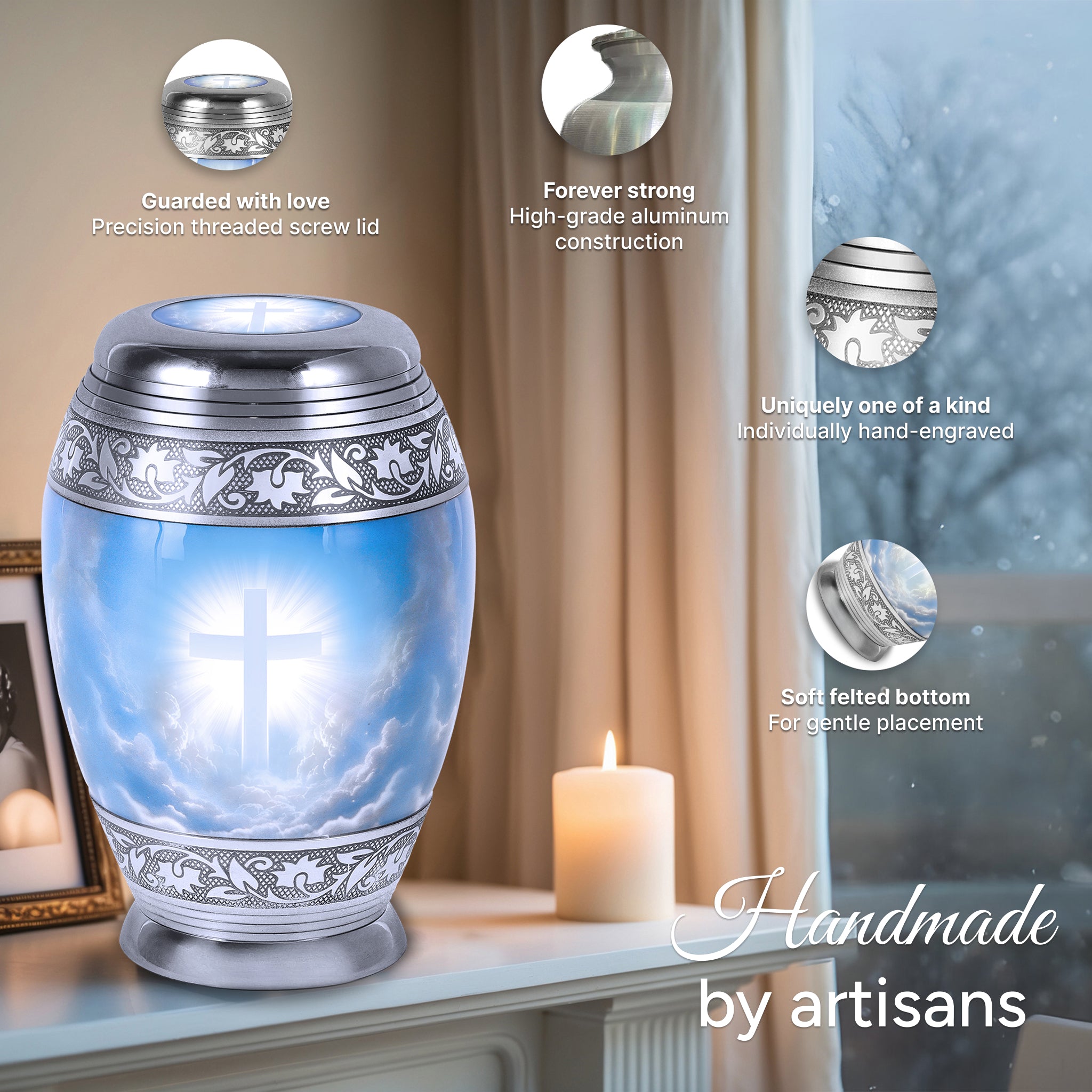 Cross Urn