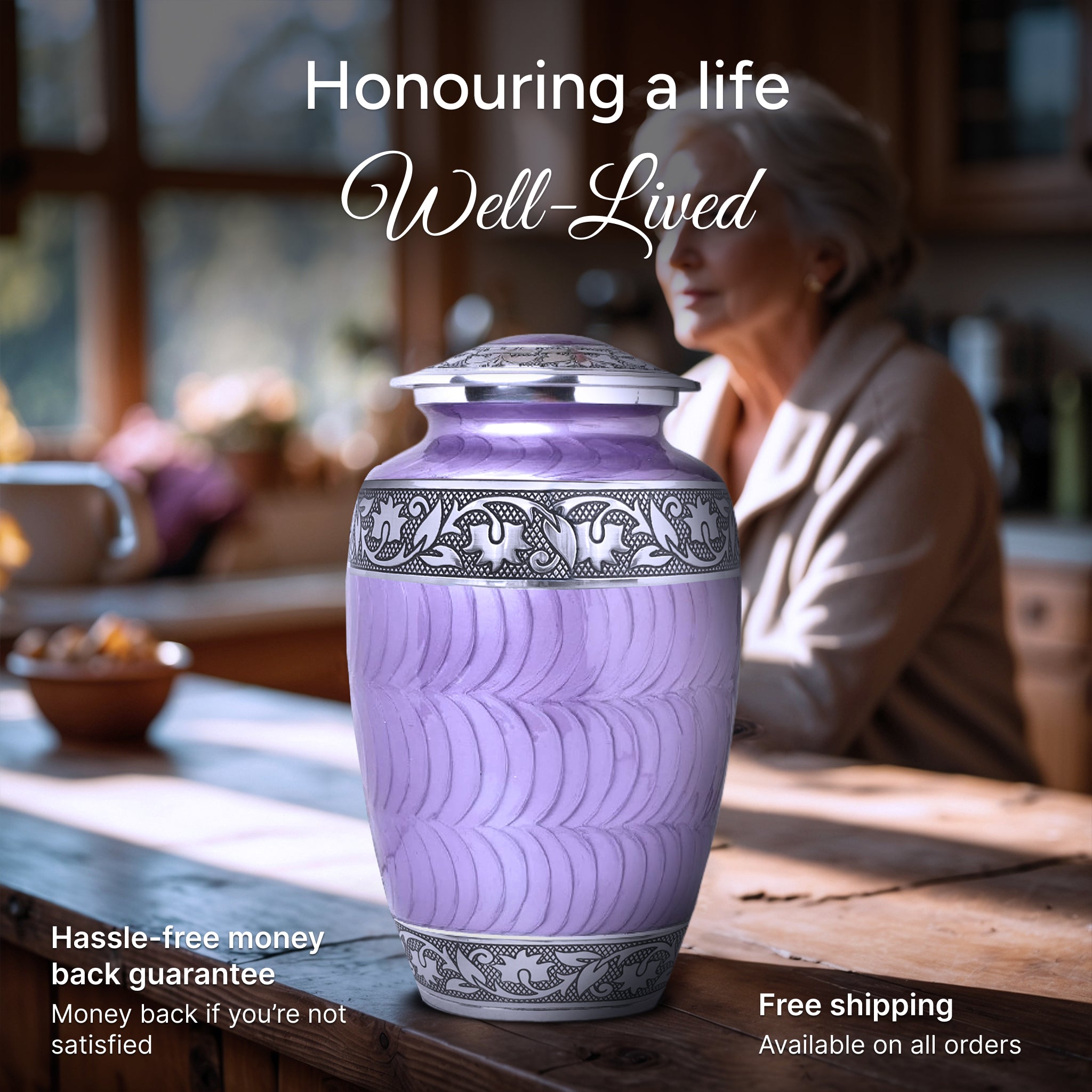 Purple Patch Urn