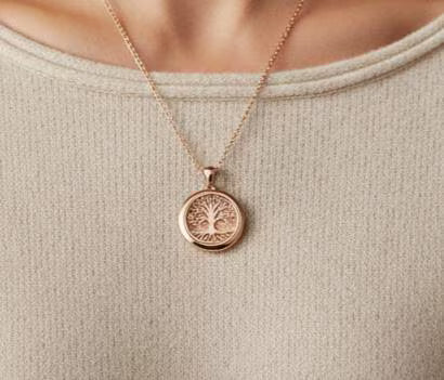 Celtic Tree of Life Cremation Necklace