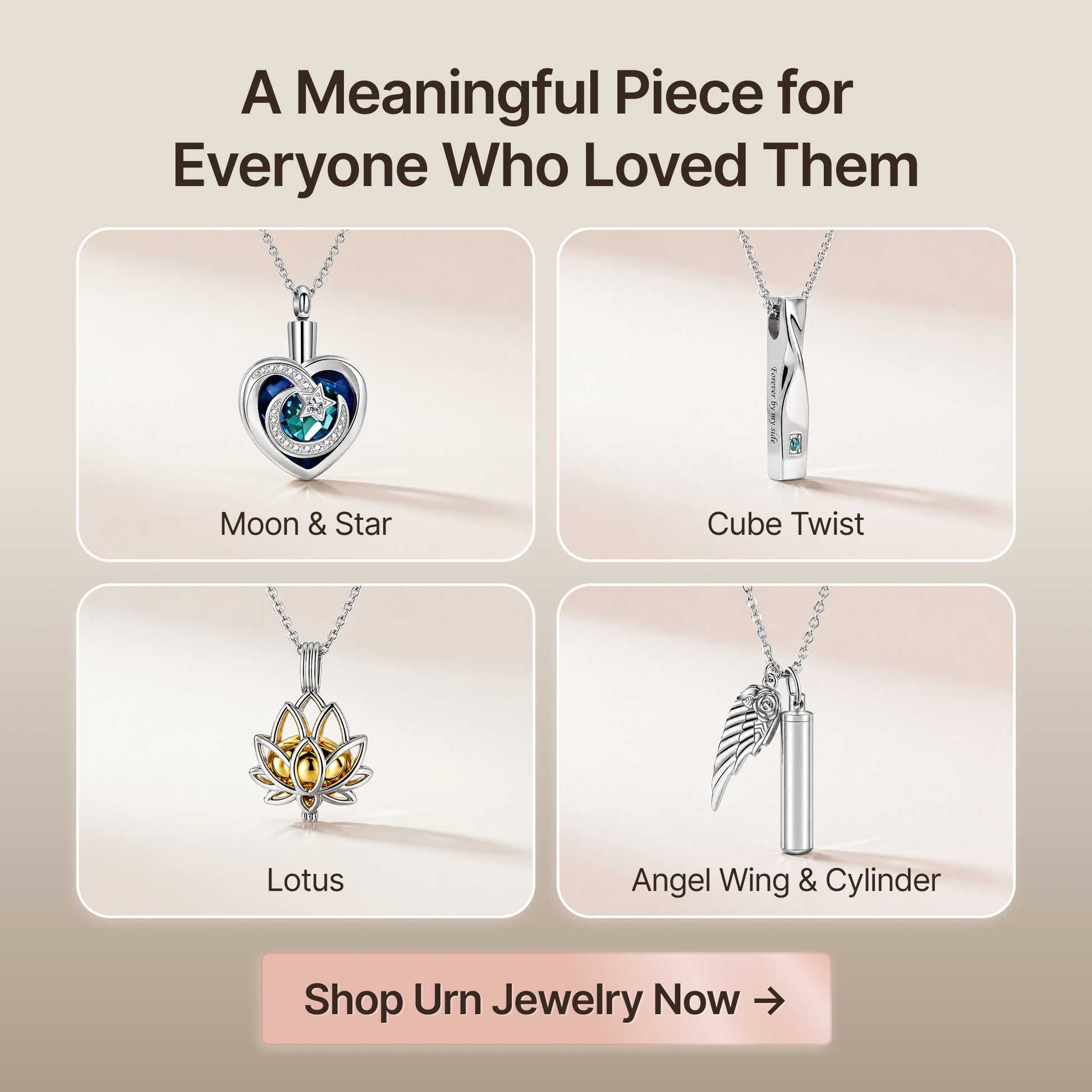 Premium Moon And Star Crystal Necklace