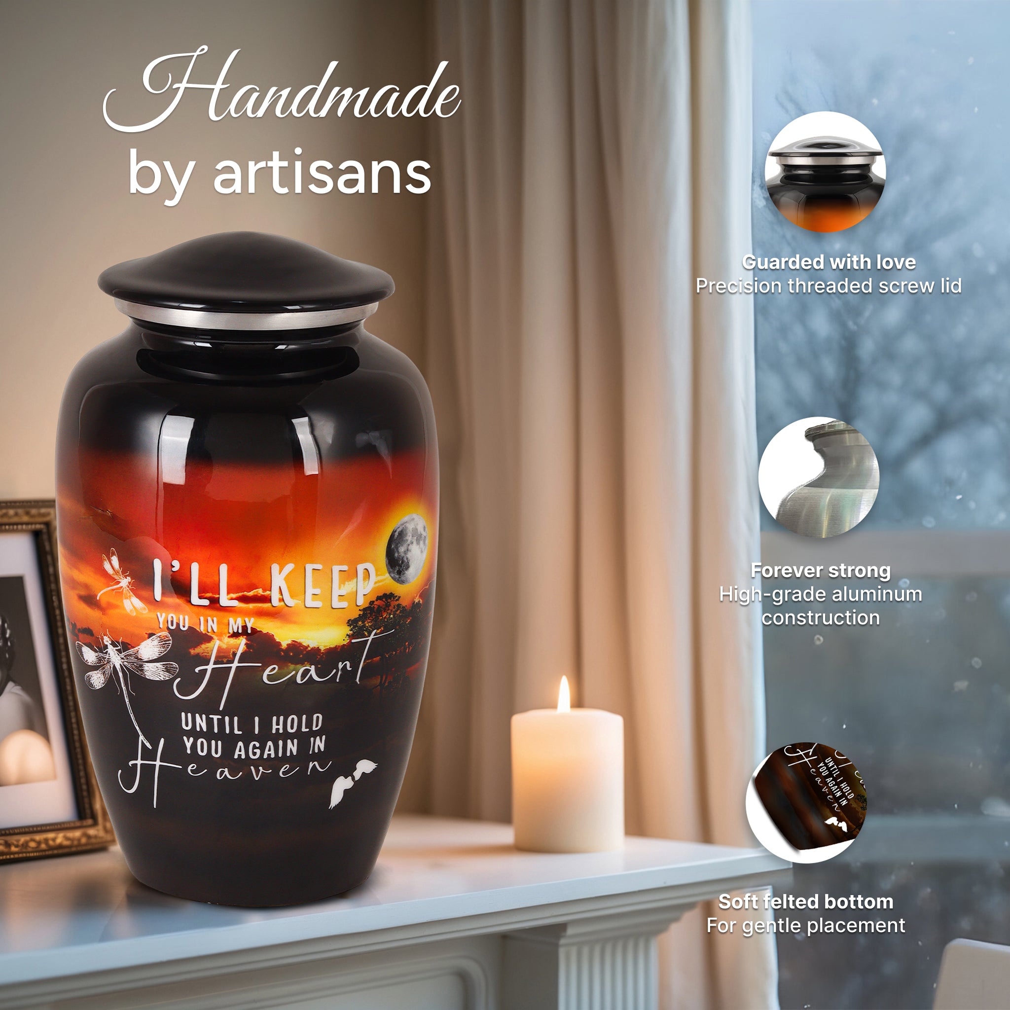 Sunset Quote Urn
