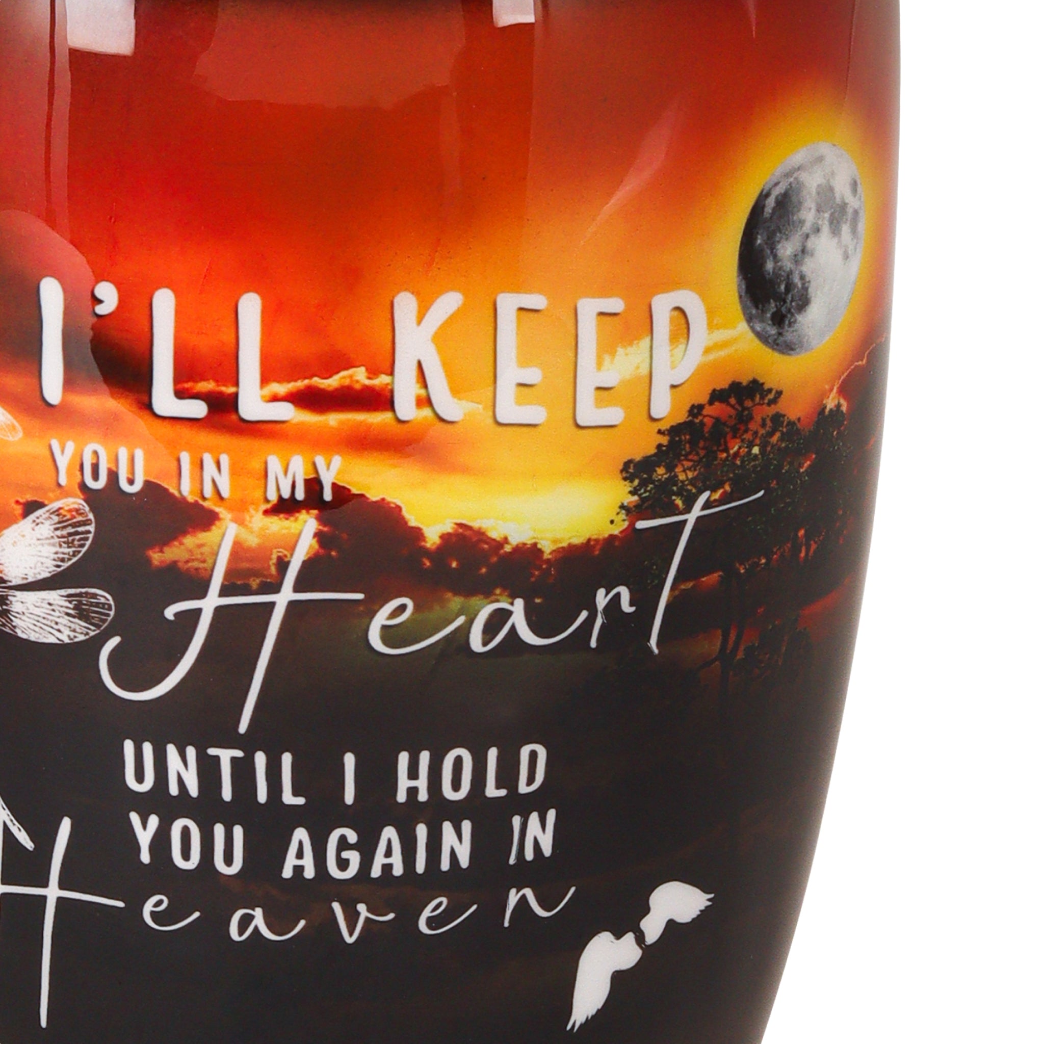 Sunset quote urn