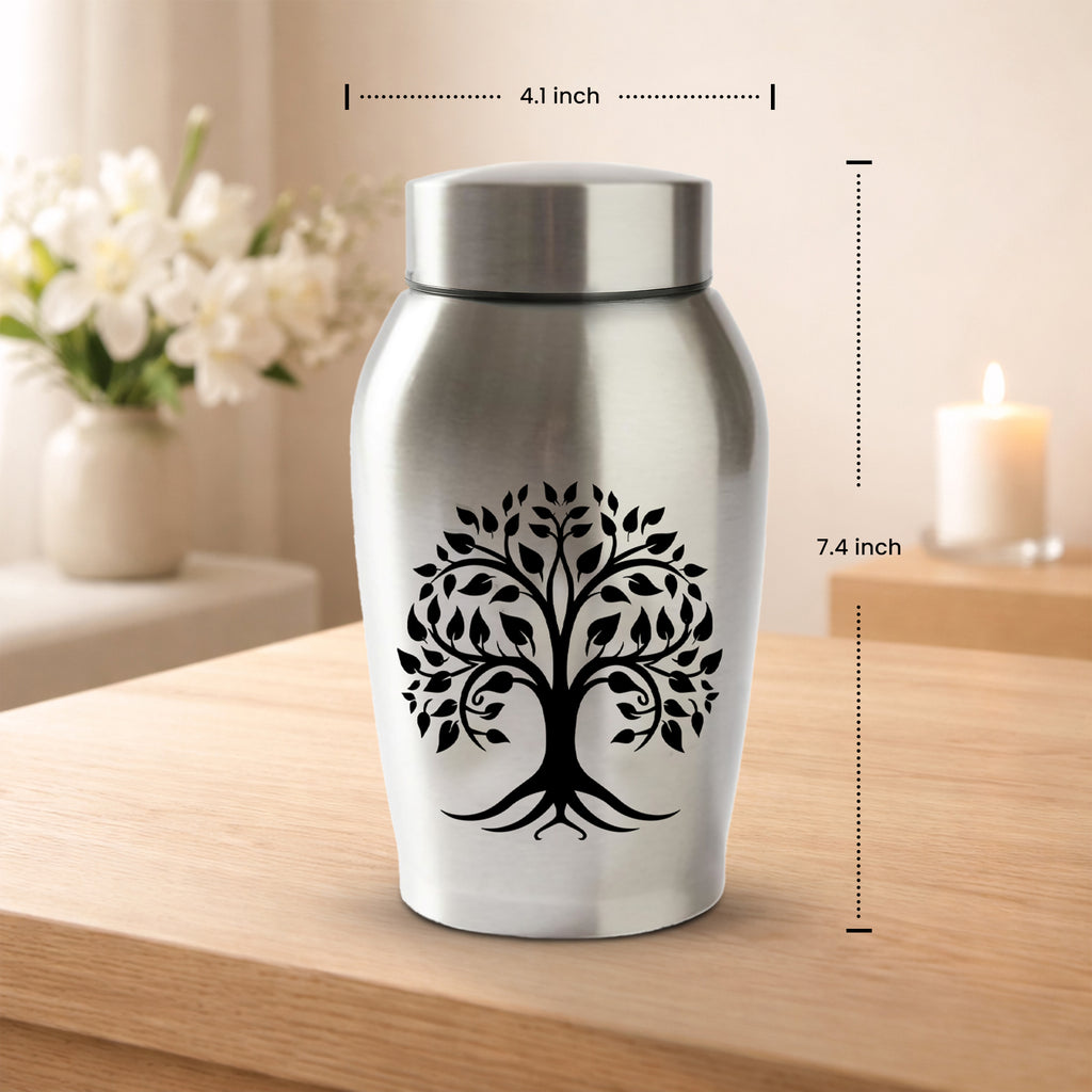 Stainless Steel Cremation Urn Set