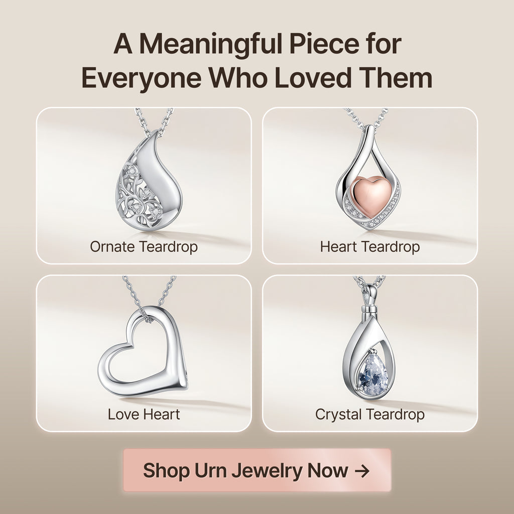 Premium Titanium Steel Cremation Necklace