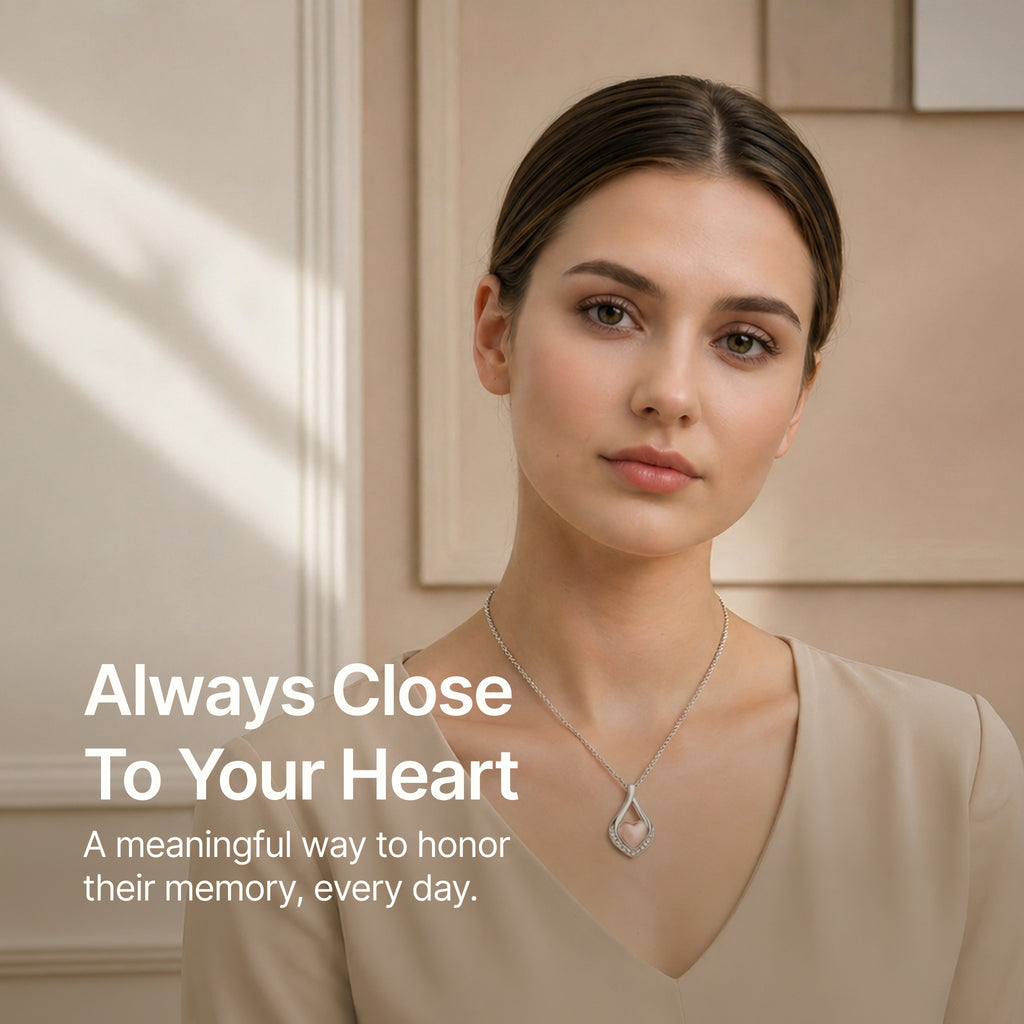 Premium Titanium Steel Cremation Necklace