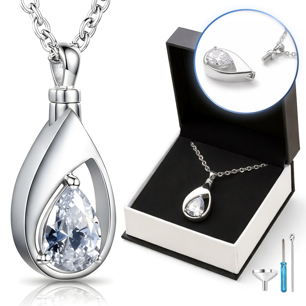 Premium Titanium Steel Cremation Necklace