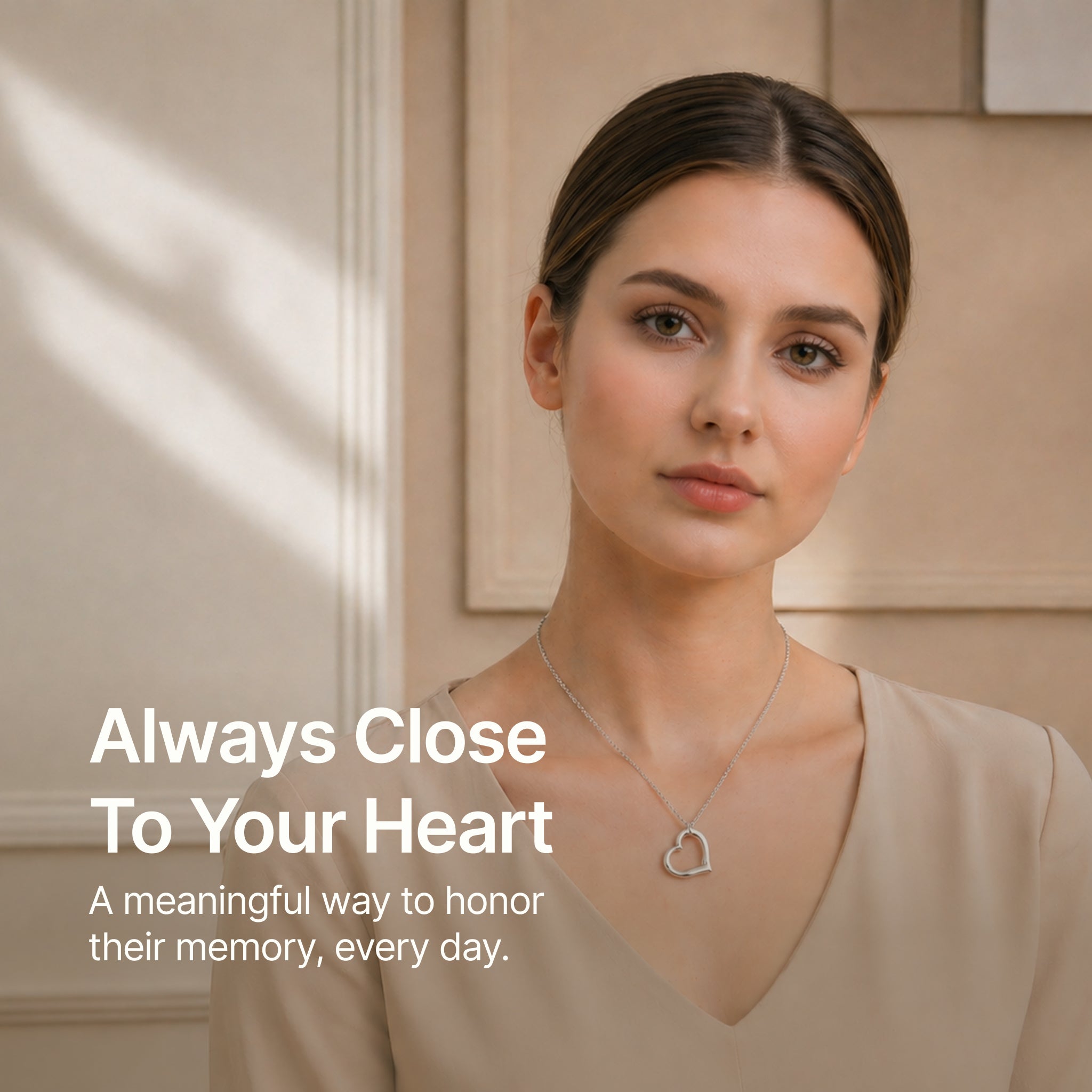 Premium Titanium Steel Cremation Necklace