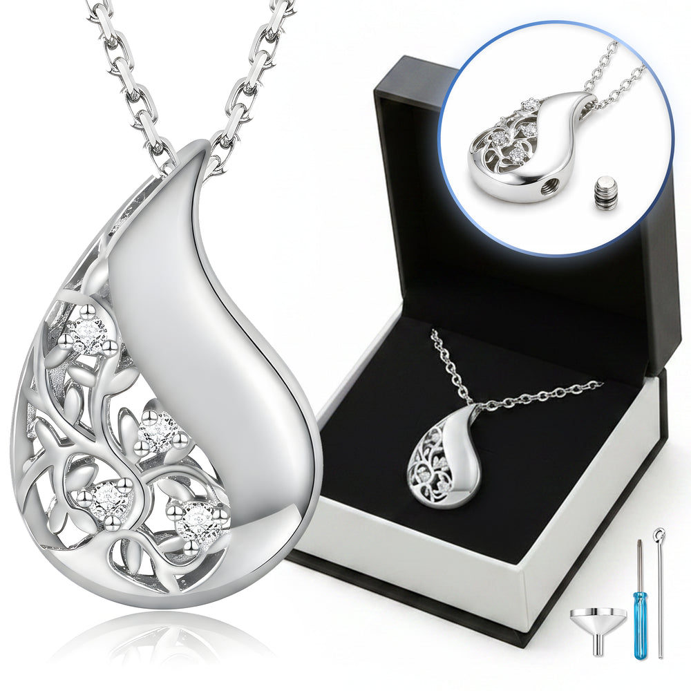 Premium Titanium Steel Cremation Necklace