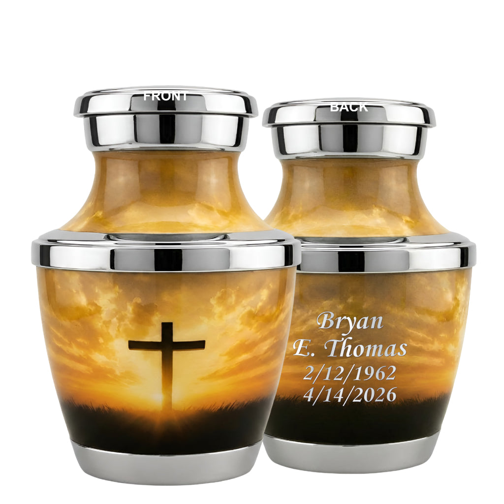 Cross Cremation Urn