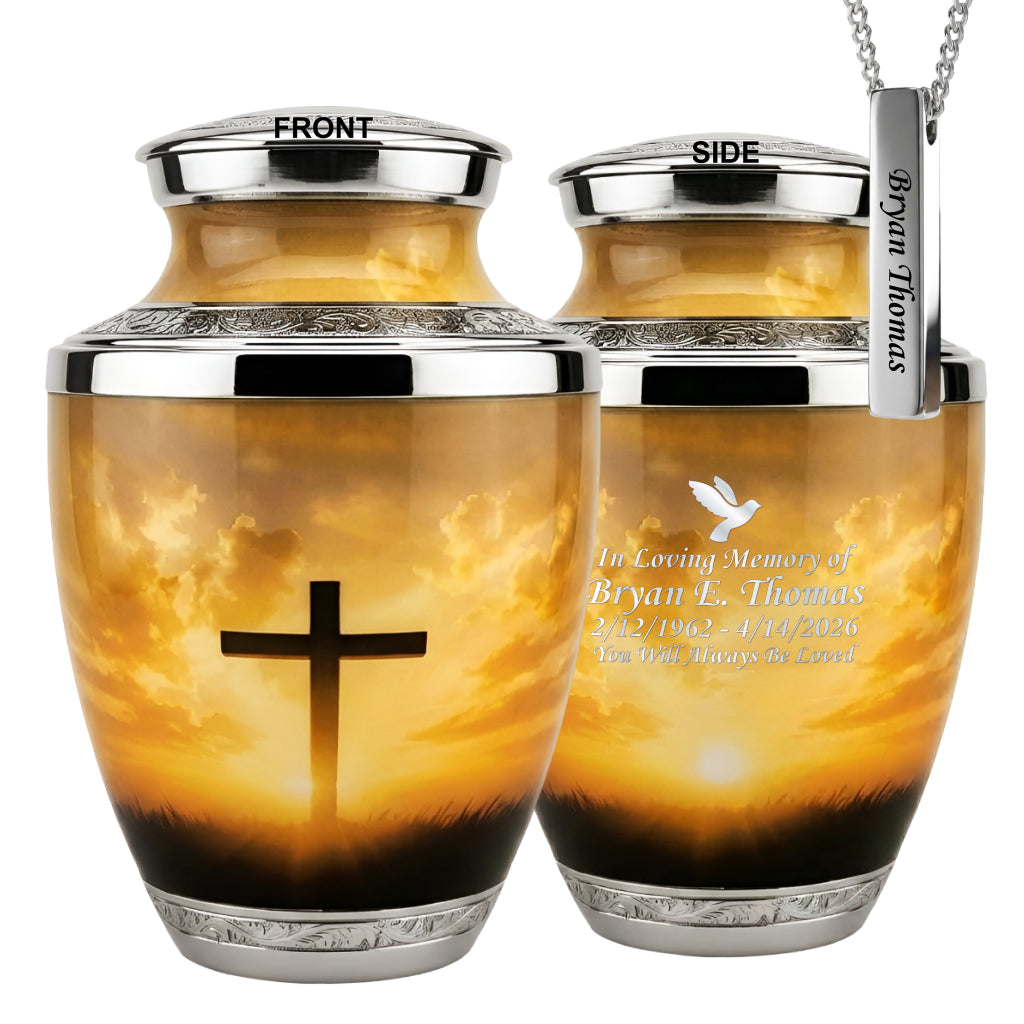 Cross Cremation Urn