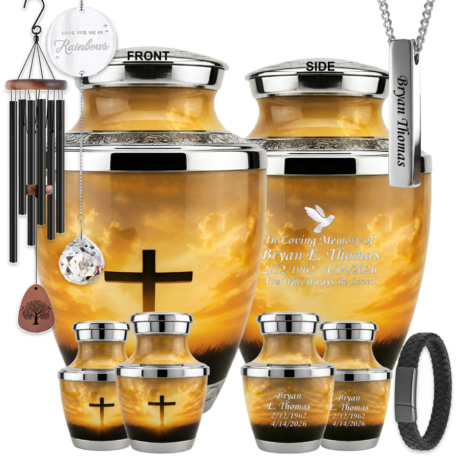 Cross Cremation Urn