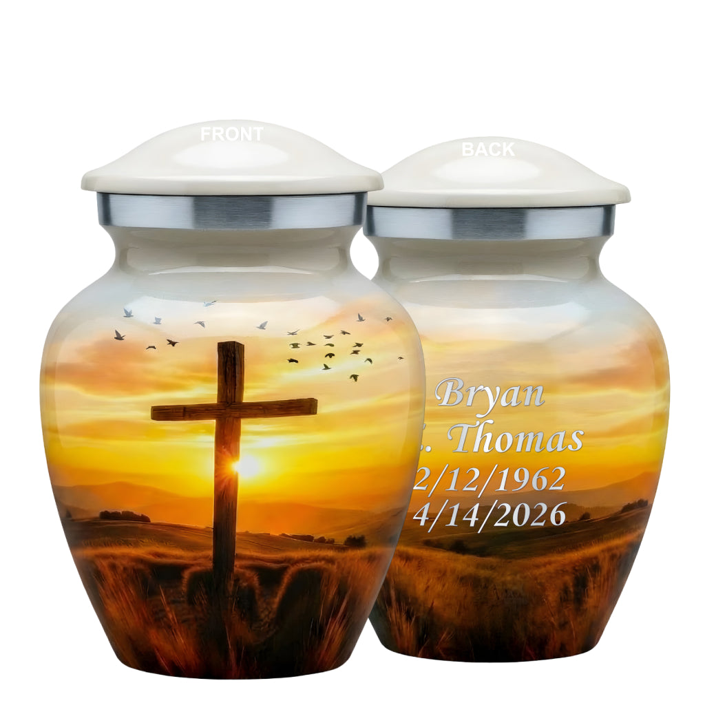 Cross Cremation Urn