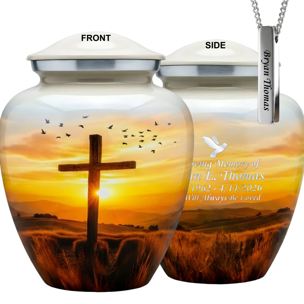 Cross Cremation Urn
