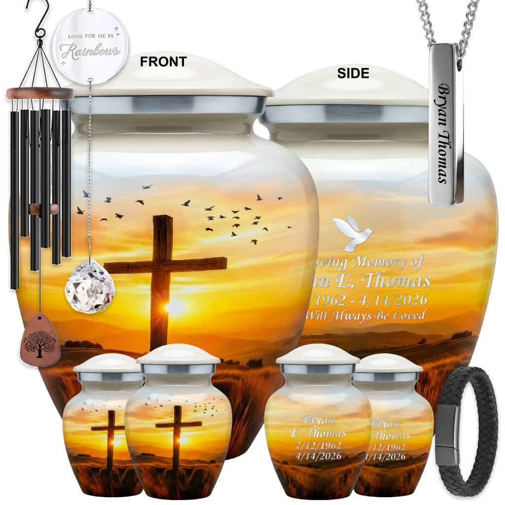 Cross Cremation Urn