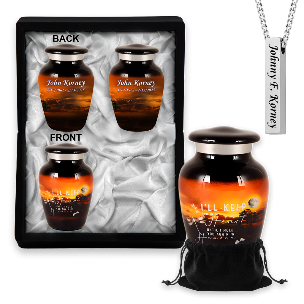 Sunset Quote Image Cremation Urn