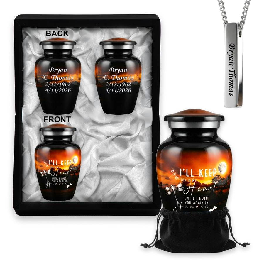 Sunset Quote Cremation Urn