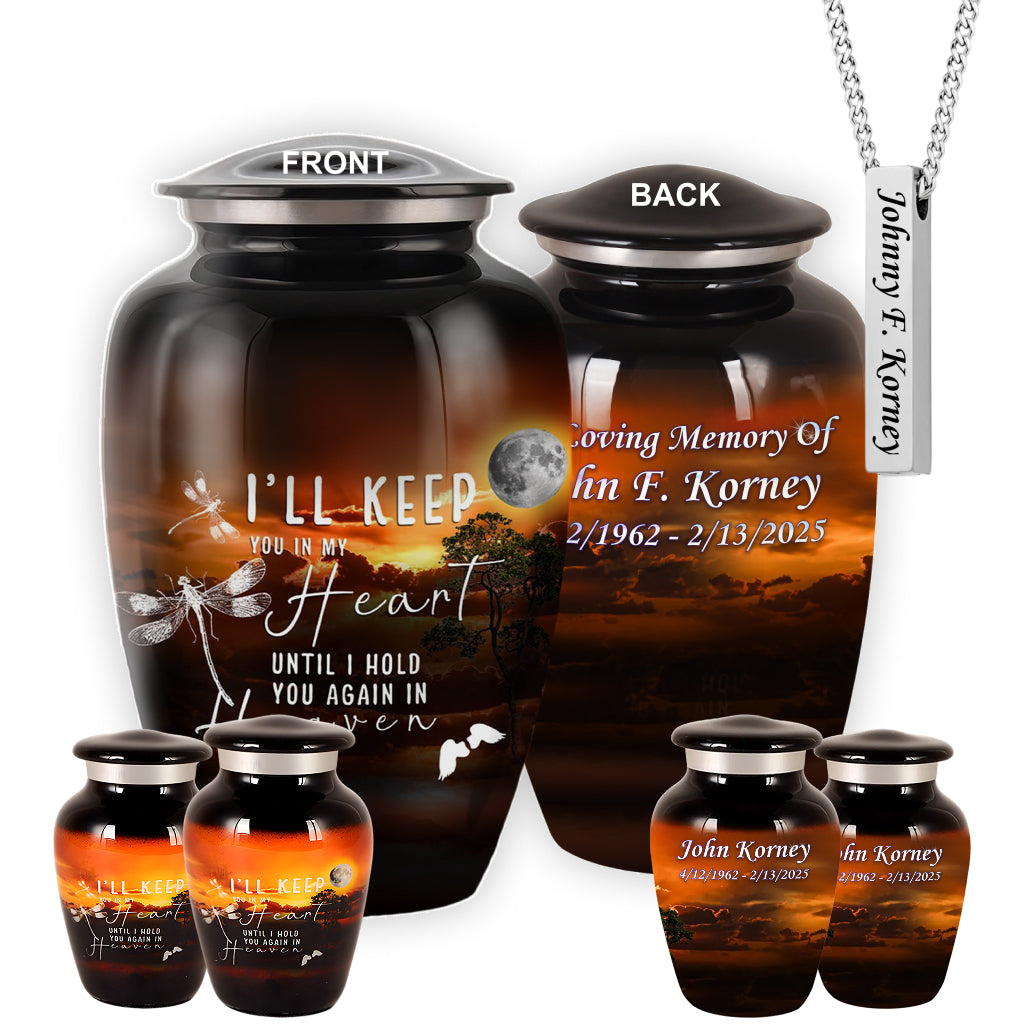 Sunset Quote Image Cremation Urn