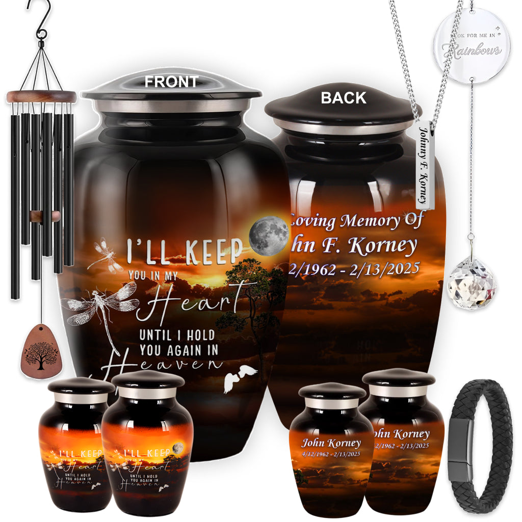 Sunset Quote Image Cremation Urn